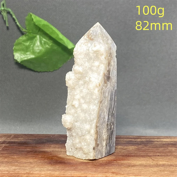Purple Sphalerite Crystal Tower-ToShay.org