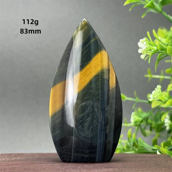 Blue Tiger Eye Stone Torch-ToShay.org
