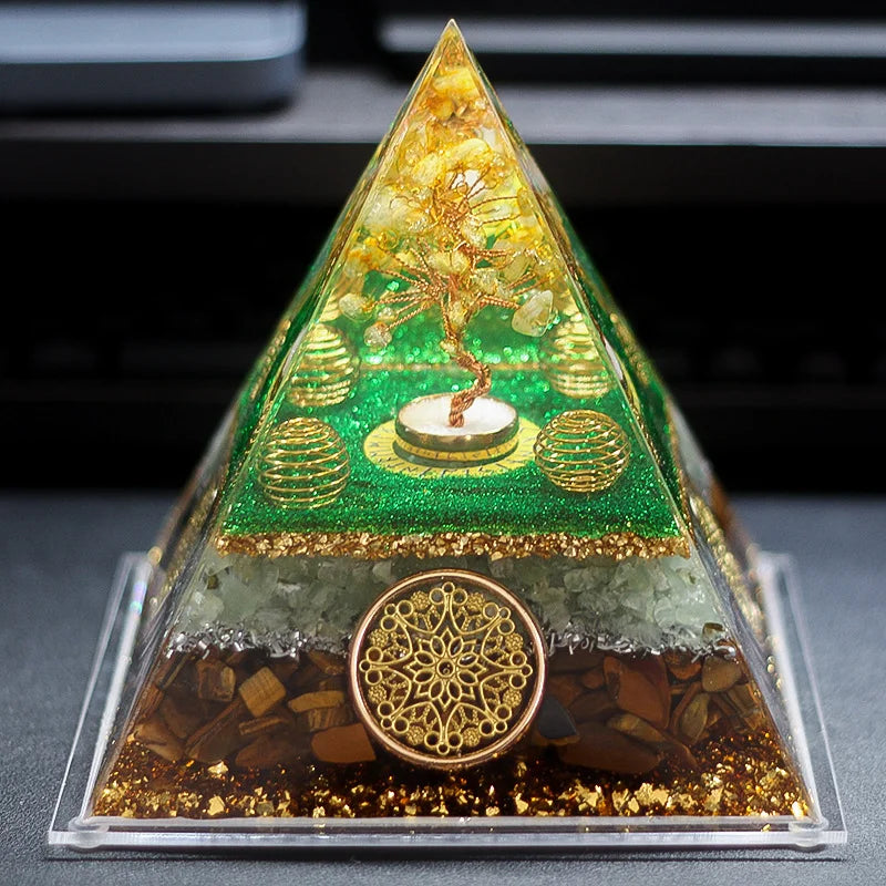 Energy Orgonite Citrine Tree-ToShay.org