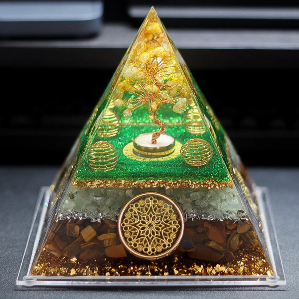 Energy Orgonite Citrine Tree-ToShay.org