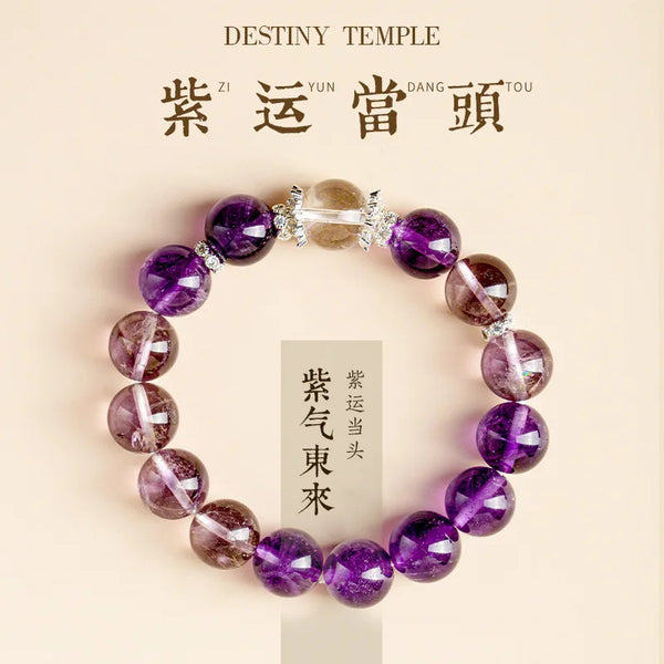 Purple Pink Crystal Bracelet-ToShay.org