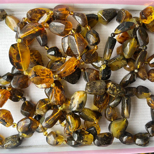 Yellow Amber Bracelet-ToShay.org