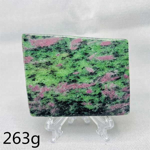 Green Epidote Slice-ToShay.org