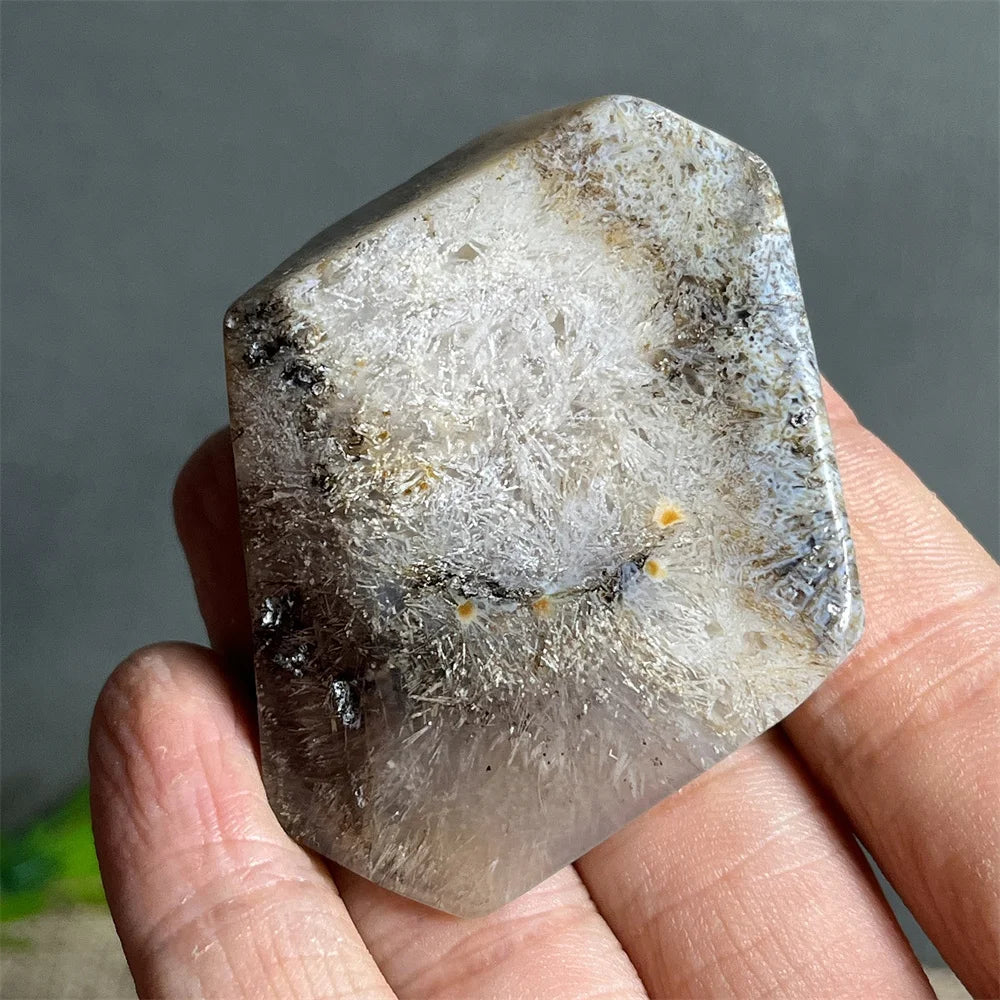 Black Rutilated Hair Raw Quartz-ToShay.org