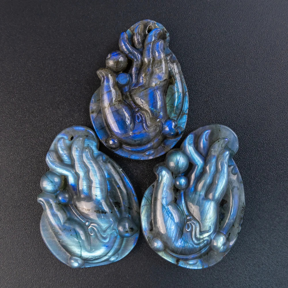 Blue Labradorite Charms-ToShay.org