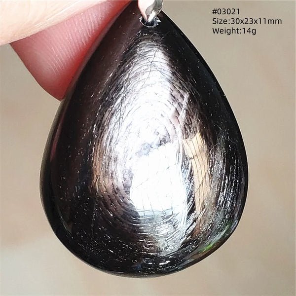 Black Hypersthene Pendant-ToShay.org