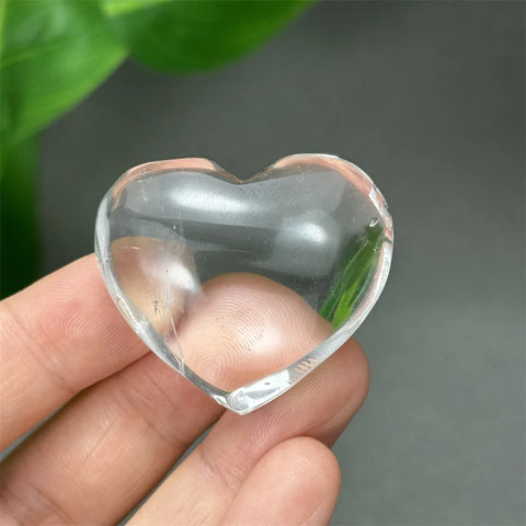 Clear Crystal Heart-ToShay.org