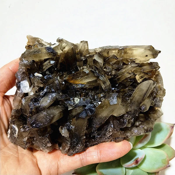 Smokey Tea Topaz Cluster-ToShay.org