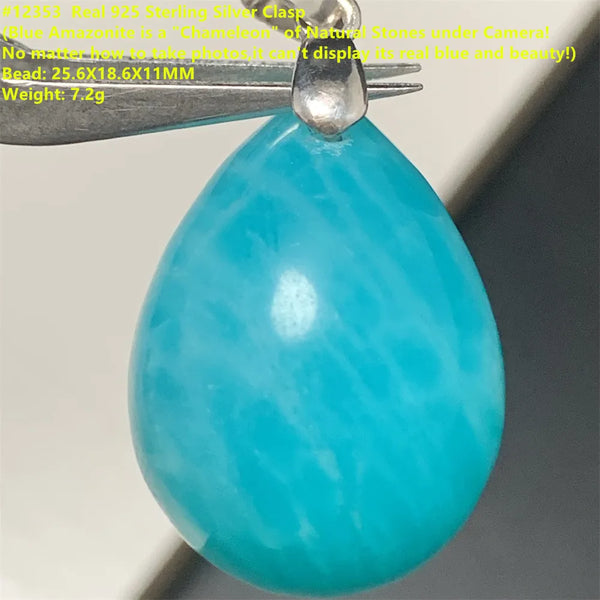 Blue Amazonite Pendants-ToShay.org