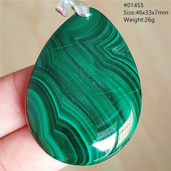 Green Malachite Pendant-ToShay.org