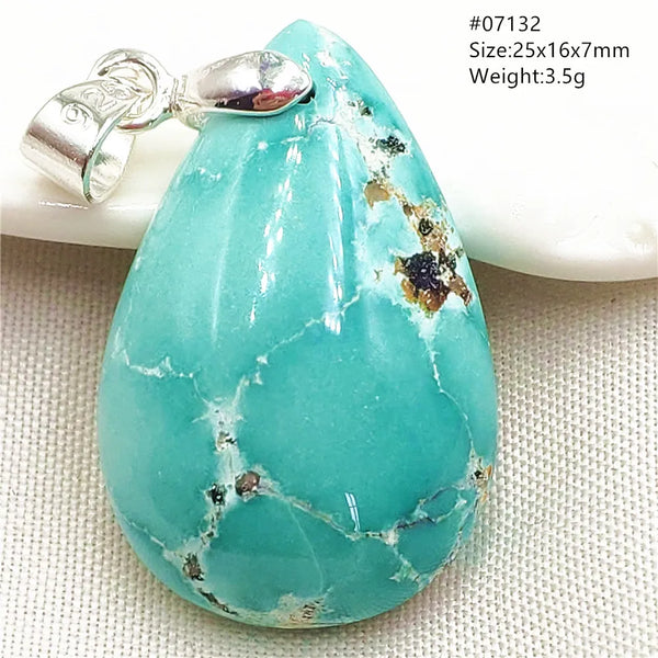 Green Turquoise Pendant-ToShay.org