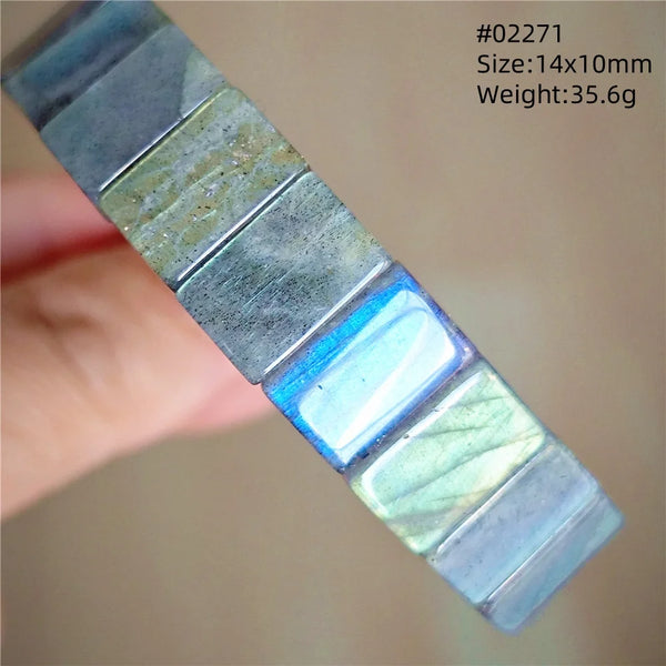 Blue Labradorite Bracelet-ToShay.org