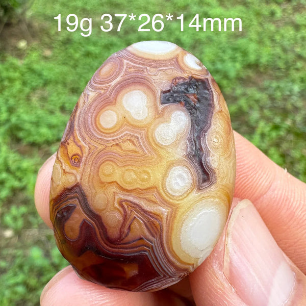 Brown Gobi Eye Agate-ToShay.org