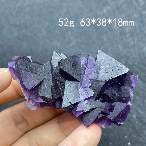 Purple Fluorite Crystal-ToShay.org