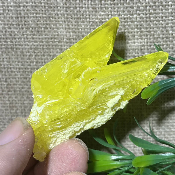 Yellow Sulphur Quartz-ToShay.org