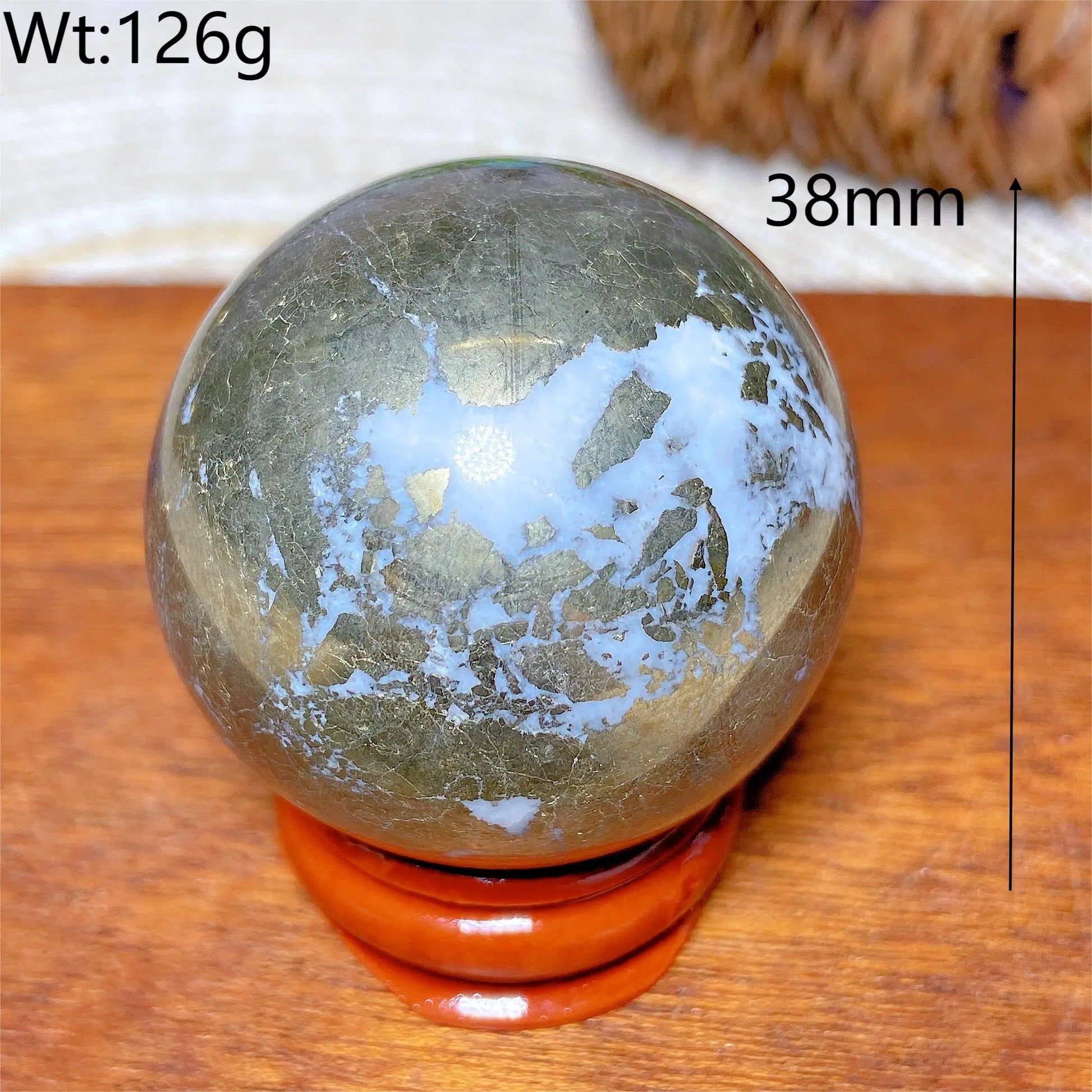 Gold Pyrite Ball-ToShay.org