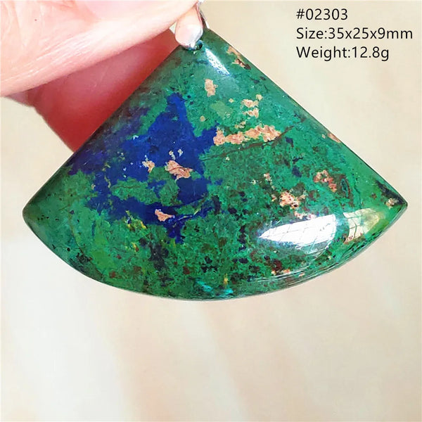 Blue Azulite Pendant-ToShay.org