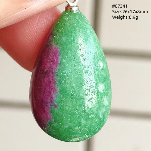 Red Ruby Zoisite Pendant-ToShay.org