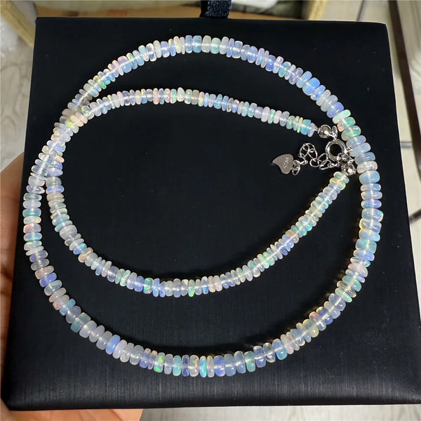 Clear Opal Abacus Beads-ToShay.org