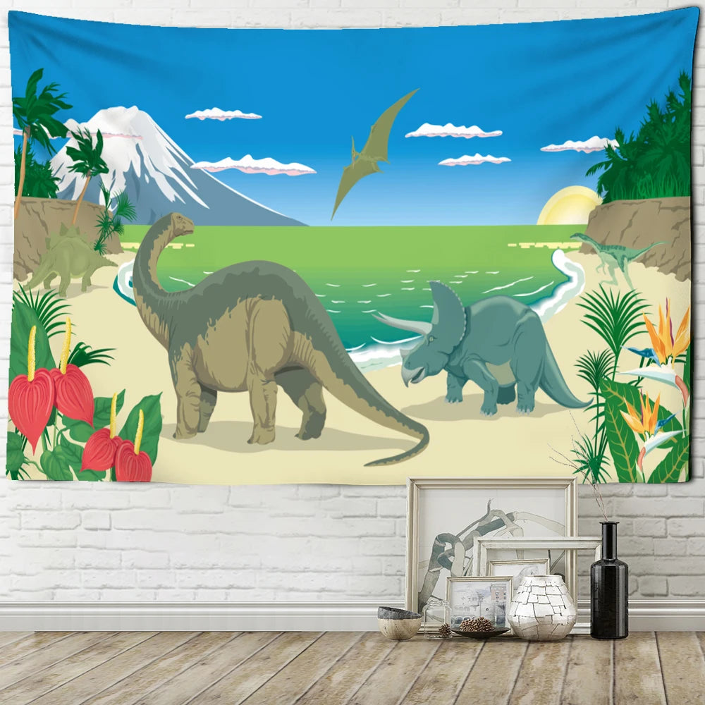 Dinosaur Art Tapestry-ToShay.org