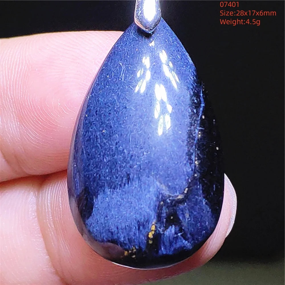 Blue Pietersite Pendant-ToShay.org