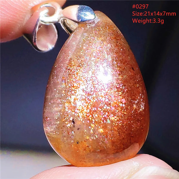 Orange Sunstone Pendant-ToShay.org