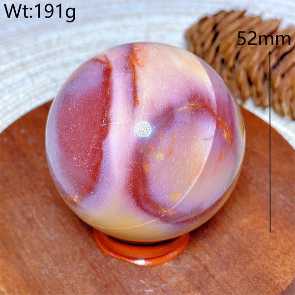 Yellow Mookaite Ball-ToShay.org