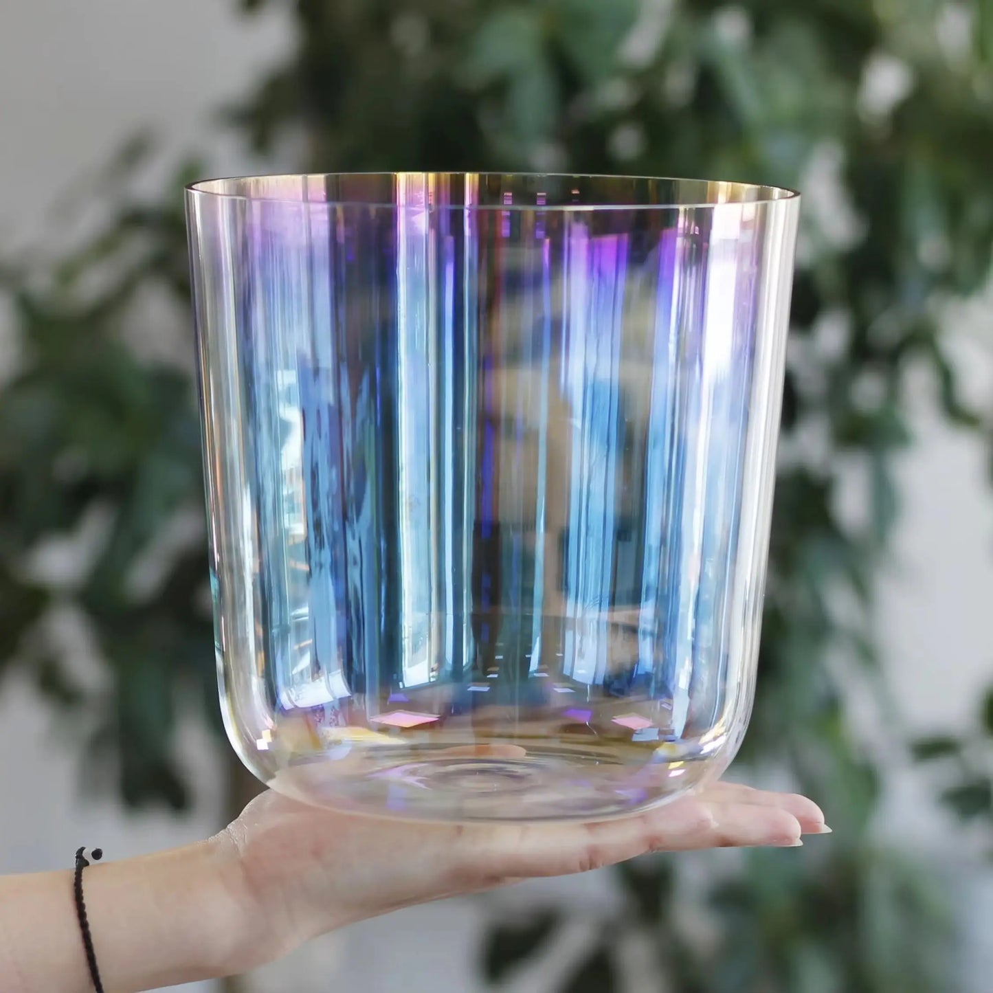 Blue Crystal Singing Bowl-ToShay.org