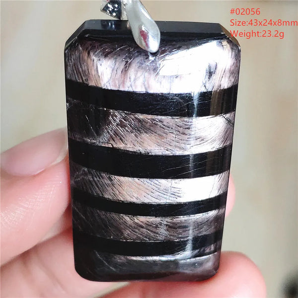 Black Hypersthene Pendant-ToShay.org