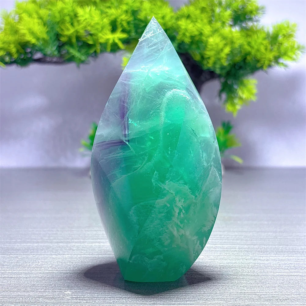 Rainbow Fluorite Flame-ToShay.org