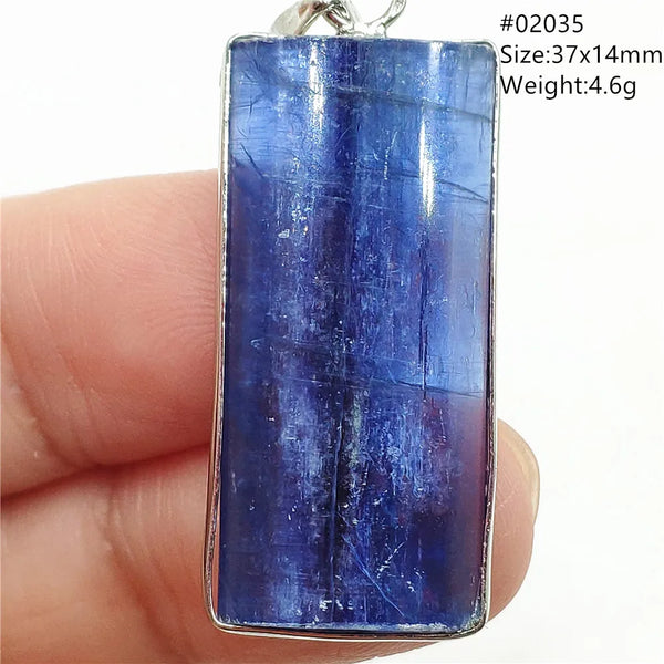 Blue Kyanite Cat Eye Pendant-ToShay.org