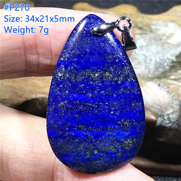 Blue Lapis Lazuli Pendant-ToShay.org