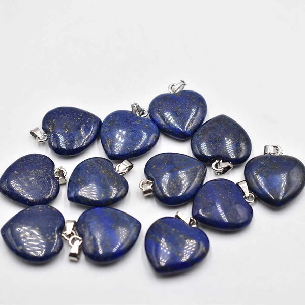 Blue Lapis Lazuli Hearts-ToShay.org