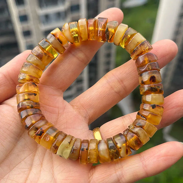 Yellow Amber Bracelet-ToShay.org