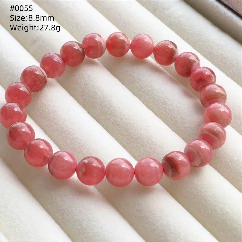 Pink Rhodochrosite Bracelet-ToShay.org