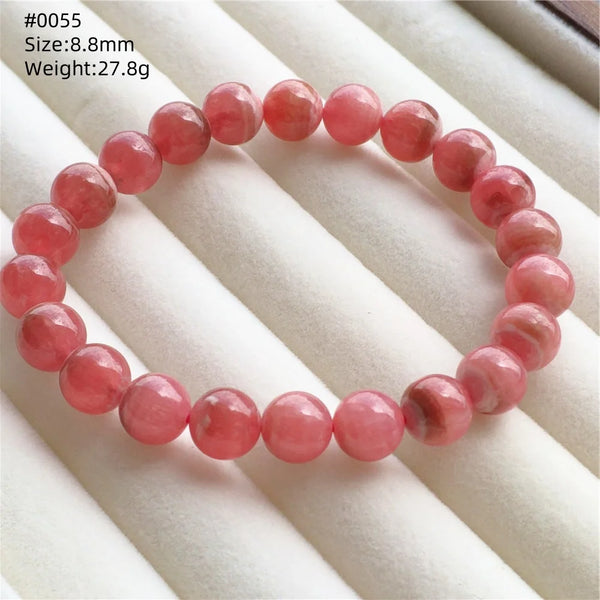 Pink Rhodochrosite Bracelet-ToShay.org