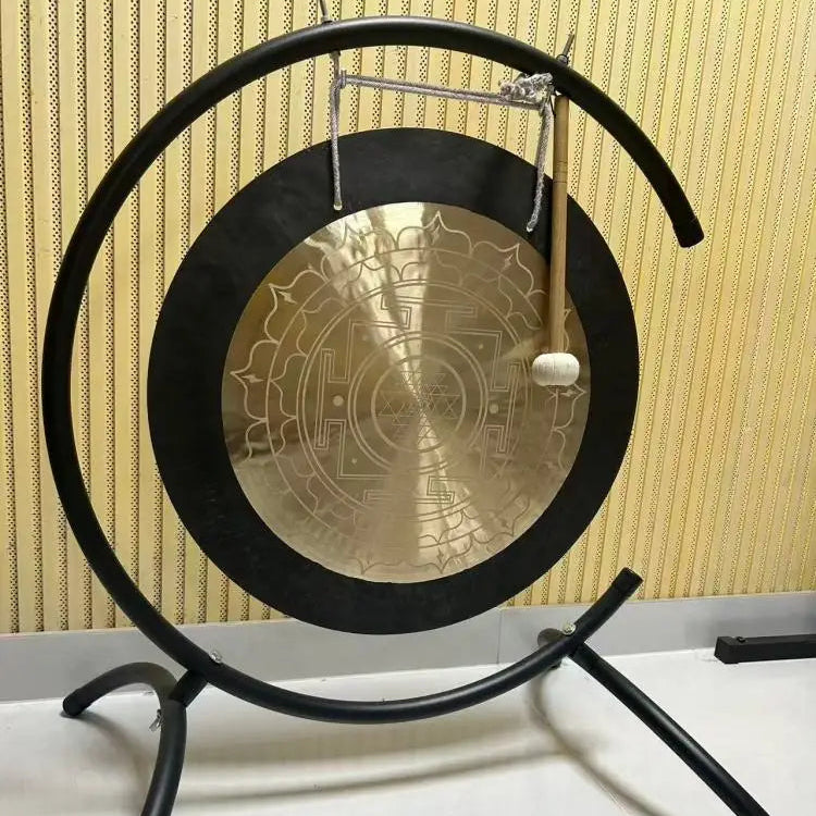 Bronze Sri Yantra Gong-ToShay.org