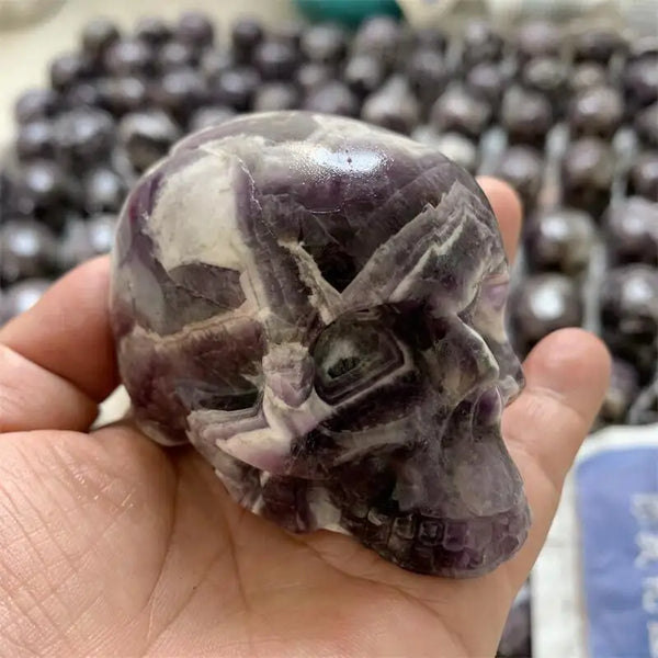 Purple Dream Amethyst Skulls-ToShay.org