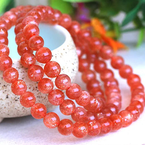 Red Gold Strawberry Quartz-ToShay.org