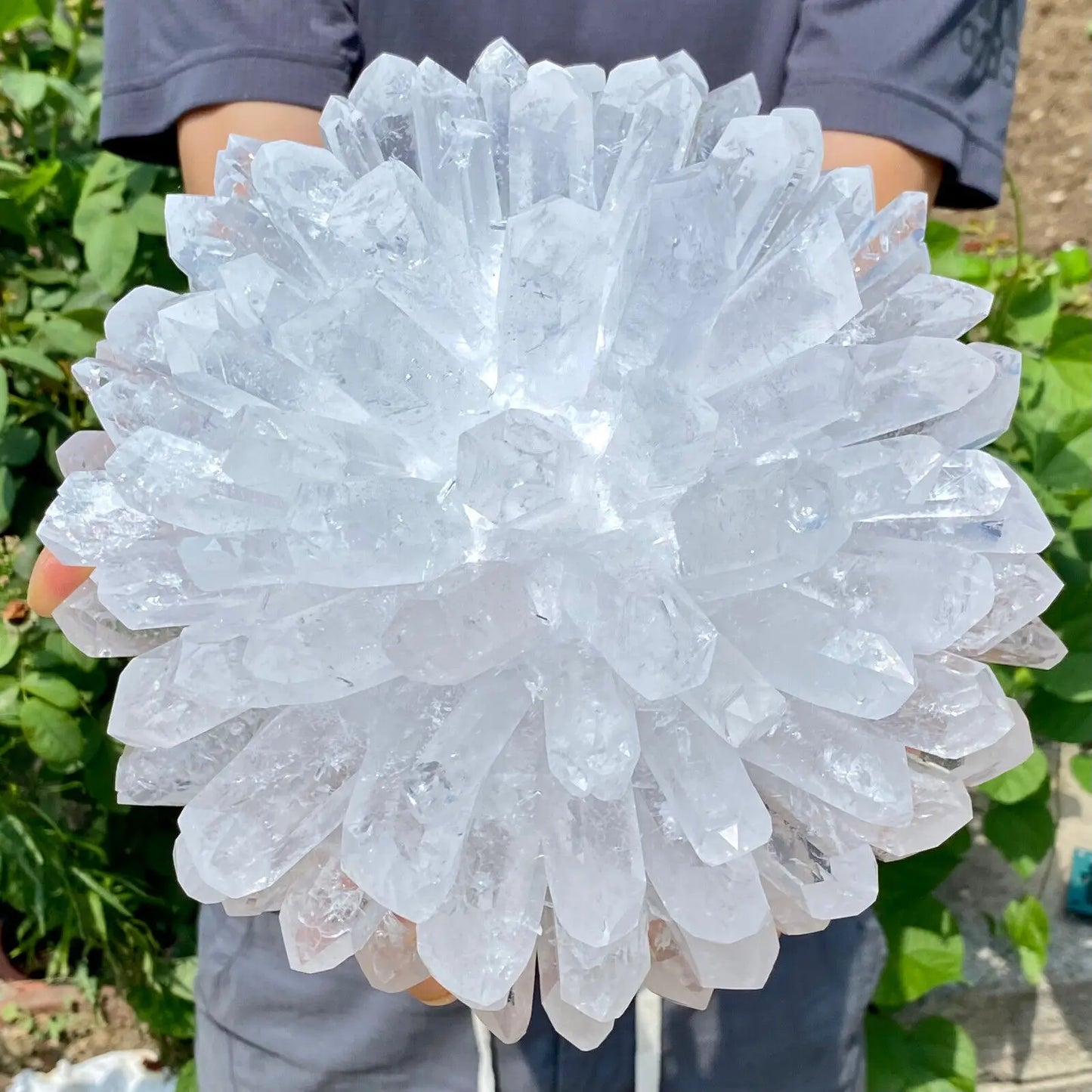 White Crystal Cluster-ToShay.org