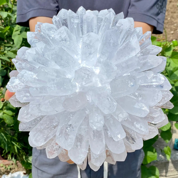White Crystal Cluster-ToShay.org