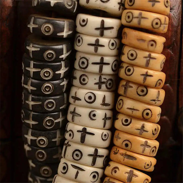 Tibetan Yak Bone Beads-ToShay.org