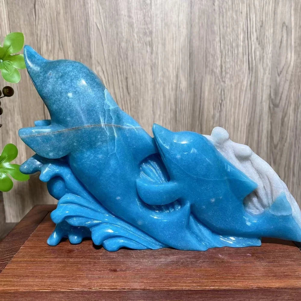 Blue Trolleite Dolphins-ToShay.org