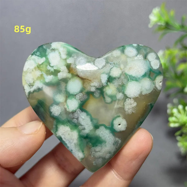 Green Cherry Blossom Agate-ToShay.org
