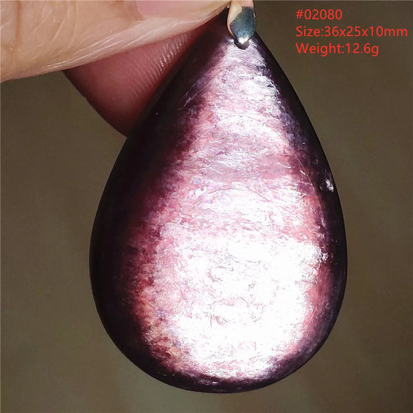 Purple Lepidolite Pendant-ToShay.org