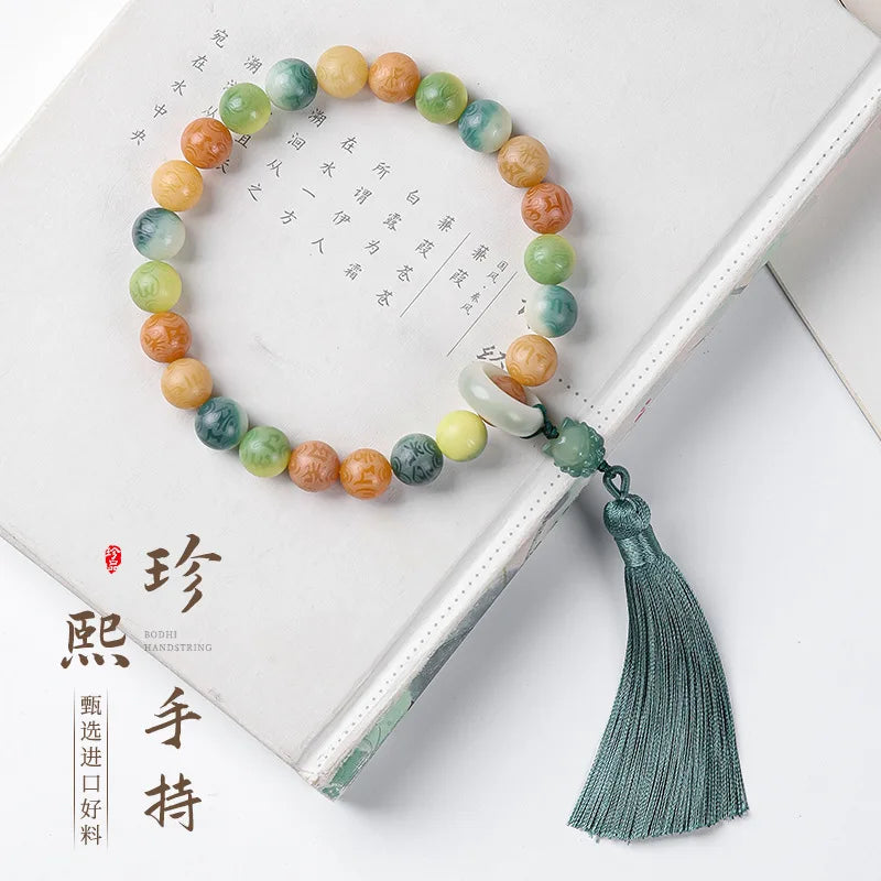 Mixed Bodhi Bead Bracelet-ToShay.org