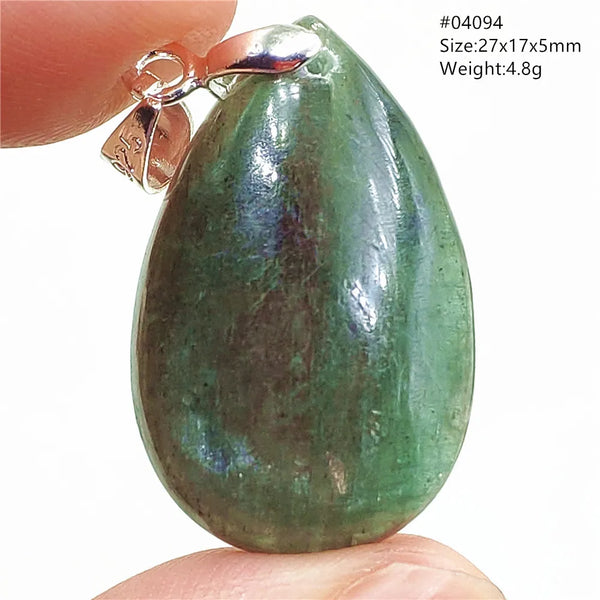 Green Kyanite Pendant-ToShay.org