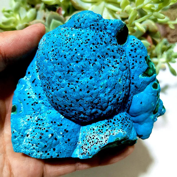Blue Chrysocolla Crystal-ToShay.org
