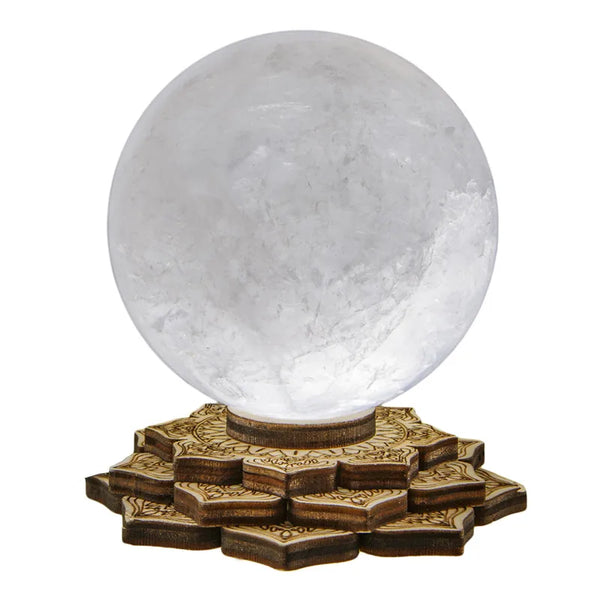 White Crystal Ball Night Lamp-ToShay.org
