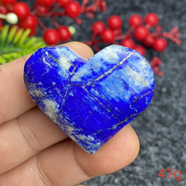 Blue Lapis Lazuli Heart-ToShay.org